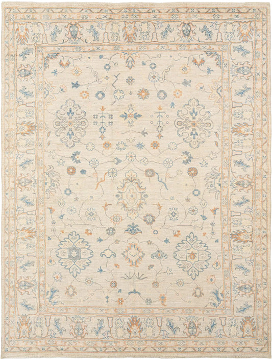ArtisanHeritage Oushak Hand-Knotted Rug