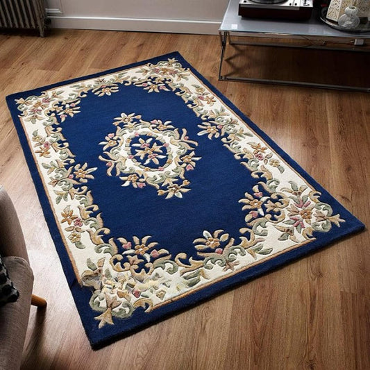 Abushaan Persian Tufted Carpet & Rug — 100% Natural Wool Carpet