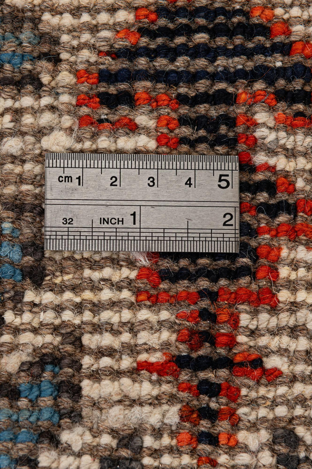 Cream Oushak Hand-Knotted Wool Carpet | Handcrafted in India