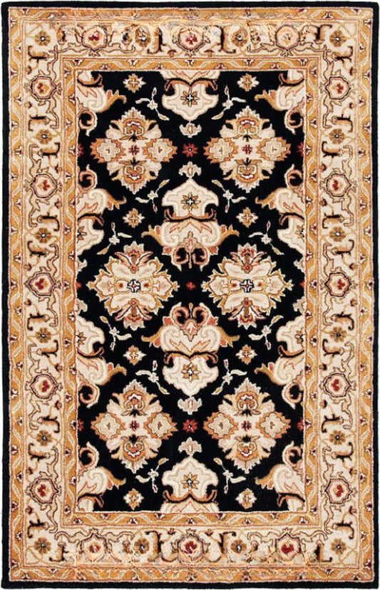 Safavid Persian Tufted Carpet & Rug — 100% Natural Wool Carpet