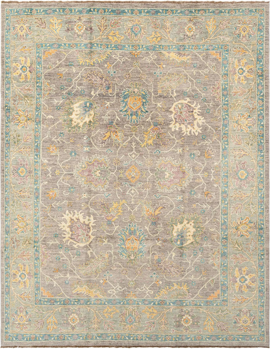 TimelessCrest Oushak Hand-Knotted Rug