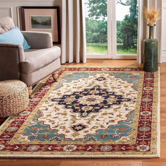 Tabriz Persian Tufted Carpet & Rug — 100% Natural Wool Carpet