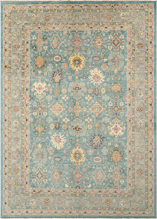 ImperialCharm Oushak Hand-Knotted Rug