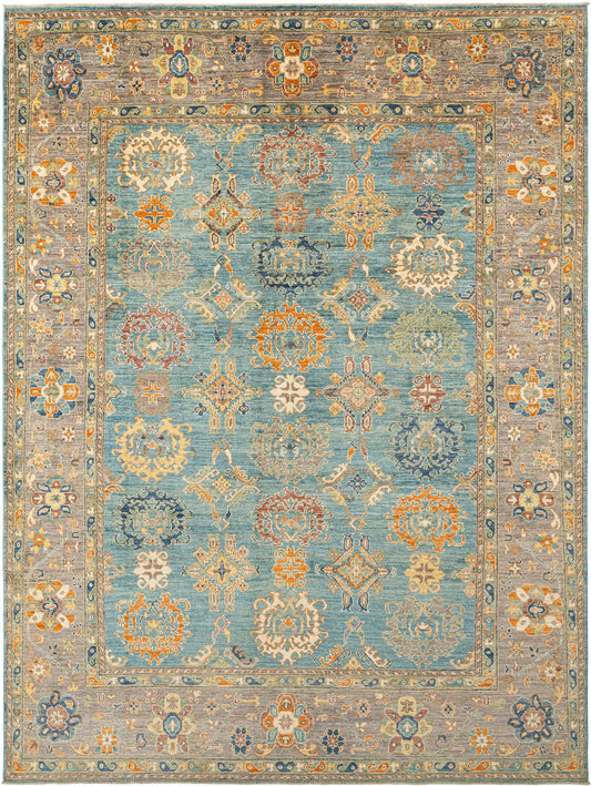 RoyalEthnos Oushak Hand-Knotted Rug