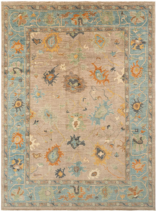GrandWeave Oushak Hand-Knotted Rug