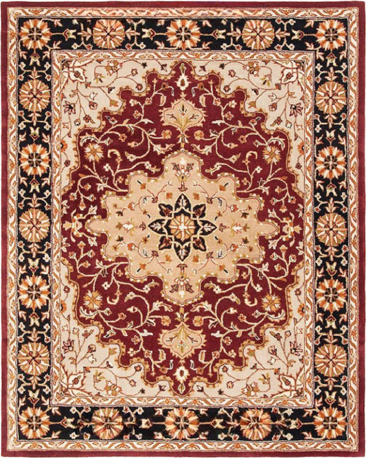 Ardabil Persian Tufted Carpet & Rug — 100% Natural Wool Carpet