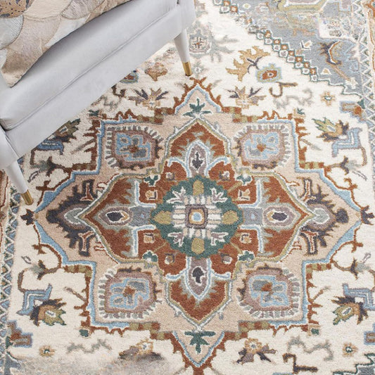 Farahan Persian Tufted Carpet & Rug — 100% Natural Wool Carpet