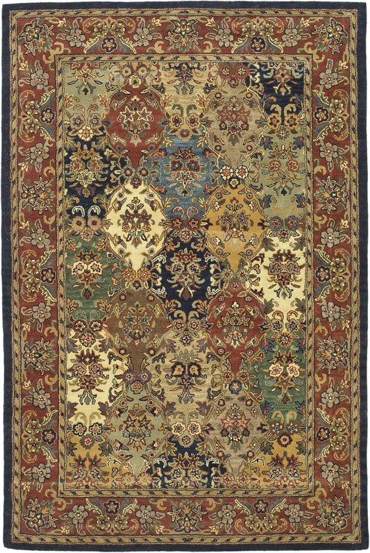 Qom Persian Tufted Carpet & Rug — 100% Natural Wool Carpet