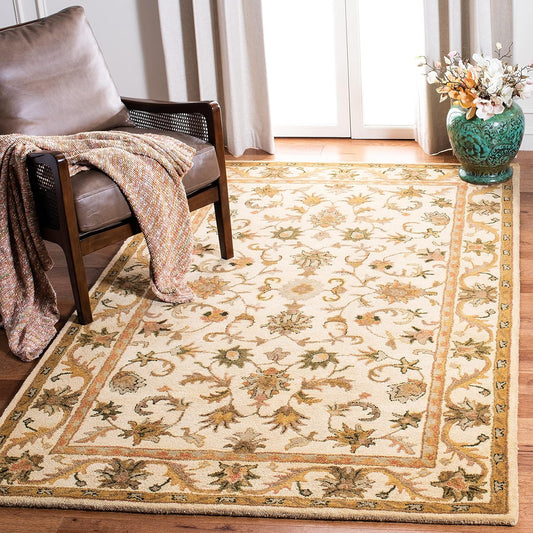 Royal Persian Tufted Carpet & Rug — 100% Natural Wool Carpet